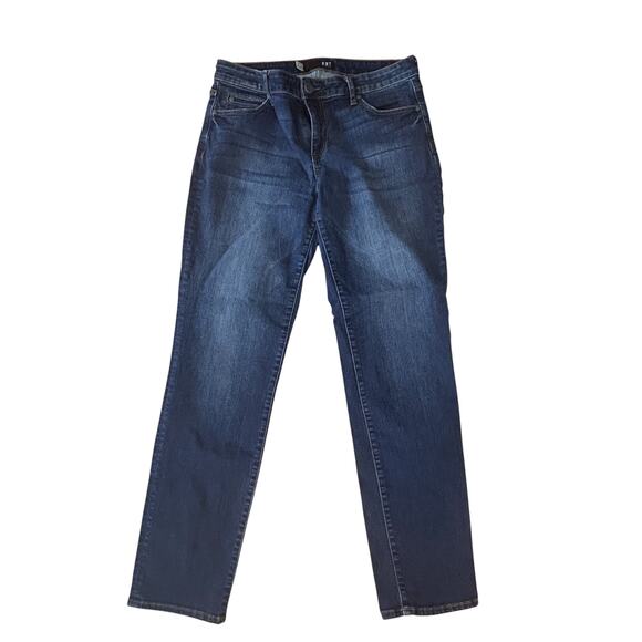 KUT from the Kloth Dark Wash Catherine Boyfriend Denim Jeans Womens Size 8 - Picture 1 of 5